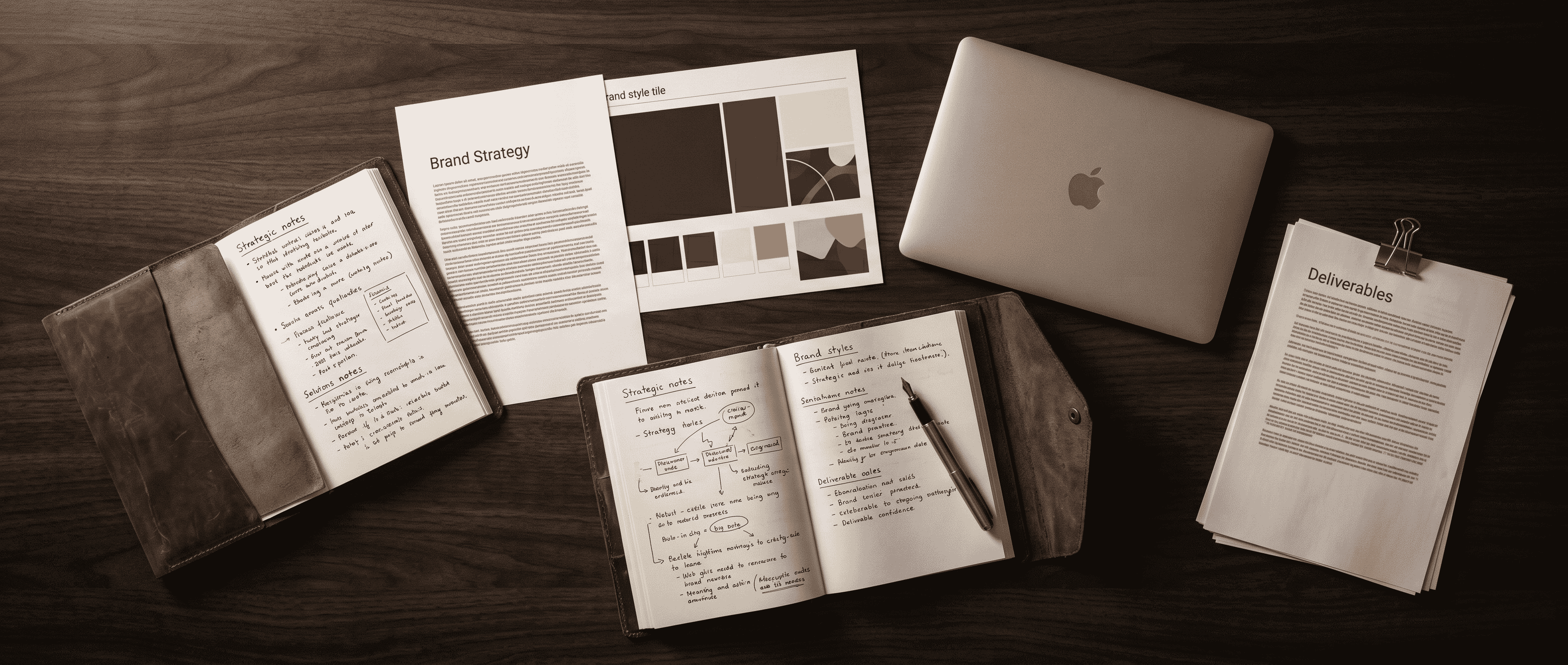 Deliverable artefacts — rebuilt platform, brand system, positioning document. Anonymised.